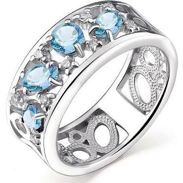 

Кольцо из серебра с фианитом р. 16 АЛЬКОР 01-2105_00ТБ-00, 01-2105_00ТБ-00