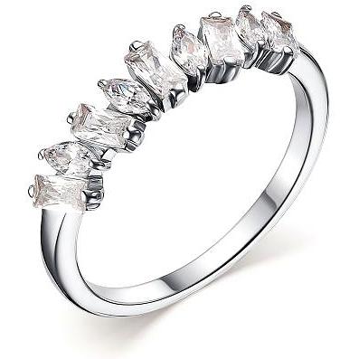 

Кольцо из серебра с фианитом р. 18,5 АЛЬКОР 01-2836_00КЦ-00, 01-2836_00КЦ-00