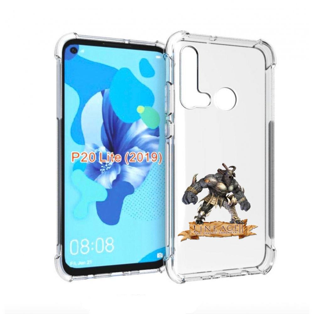 

Чехол бампер MyPads Байлор для Huawei P20 Lite (2019)., Прозрачный, Tocco