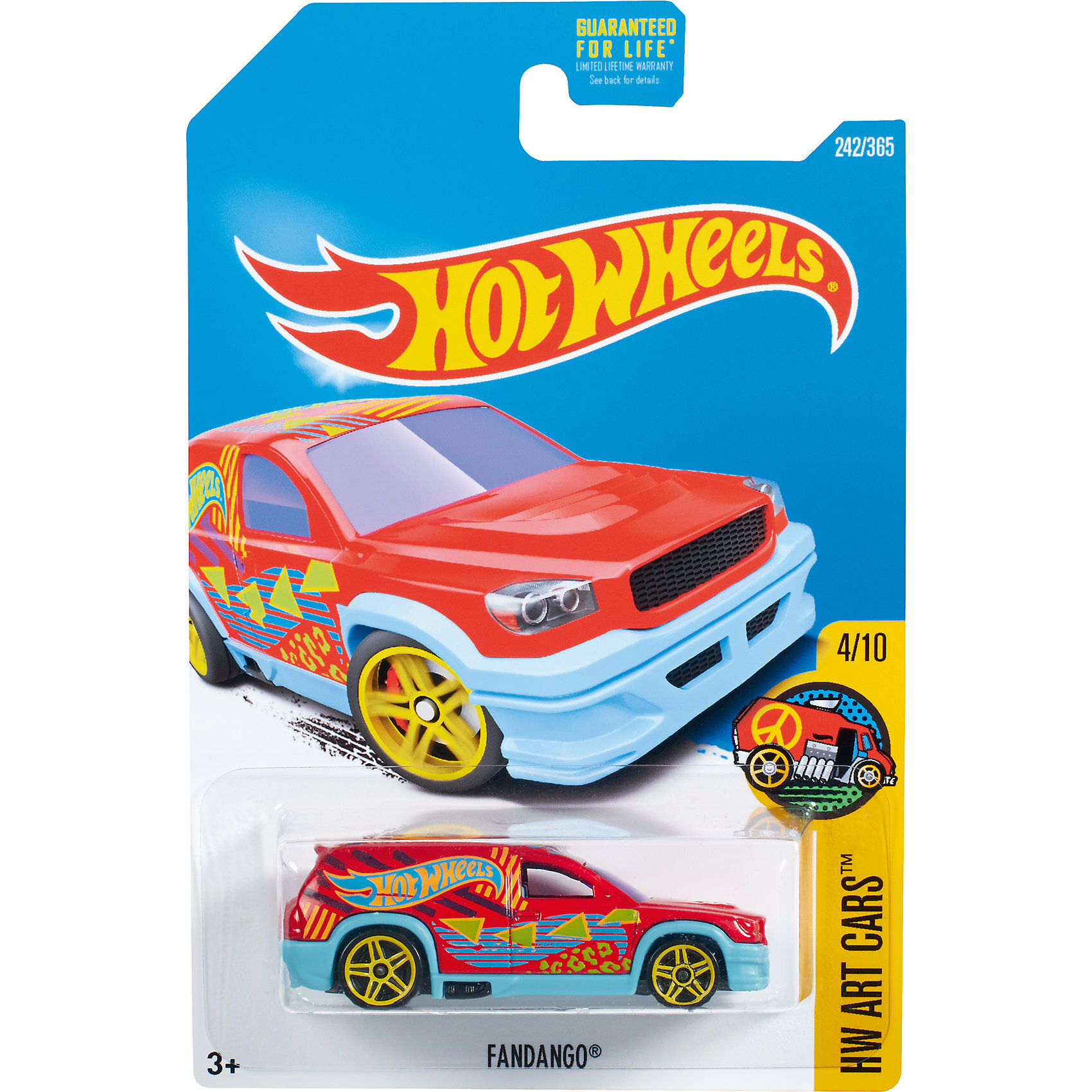 

Машинка Hot Wheels коллекционная FANDANGO красный DVB21, DVB21