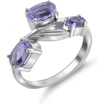 

Кольцо из серебра с аметистом р. 17,5 Silver Wings 210134-e-am-06, 210134-e-am-06