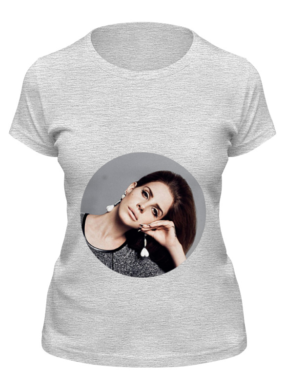 

Футболка женская Printio Tranquility серая 2XL, Серый, Tranquility