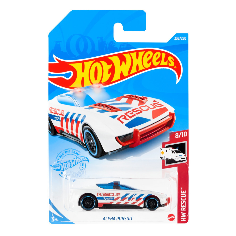 

Машинка Hot Wheels коллекционная ALPHA PURSUIT разноцветный GTB10, GTB10