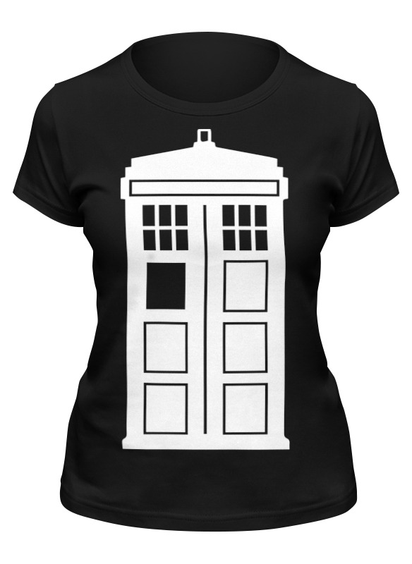 

Футболка женская Printio Tardis (тардис) черная 2XL, Черный, Tardis (тардис)