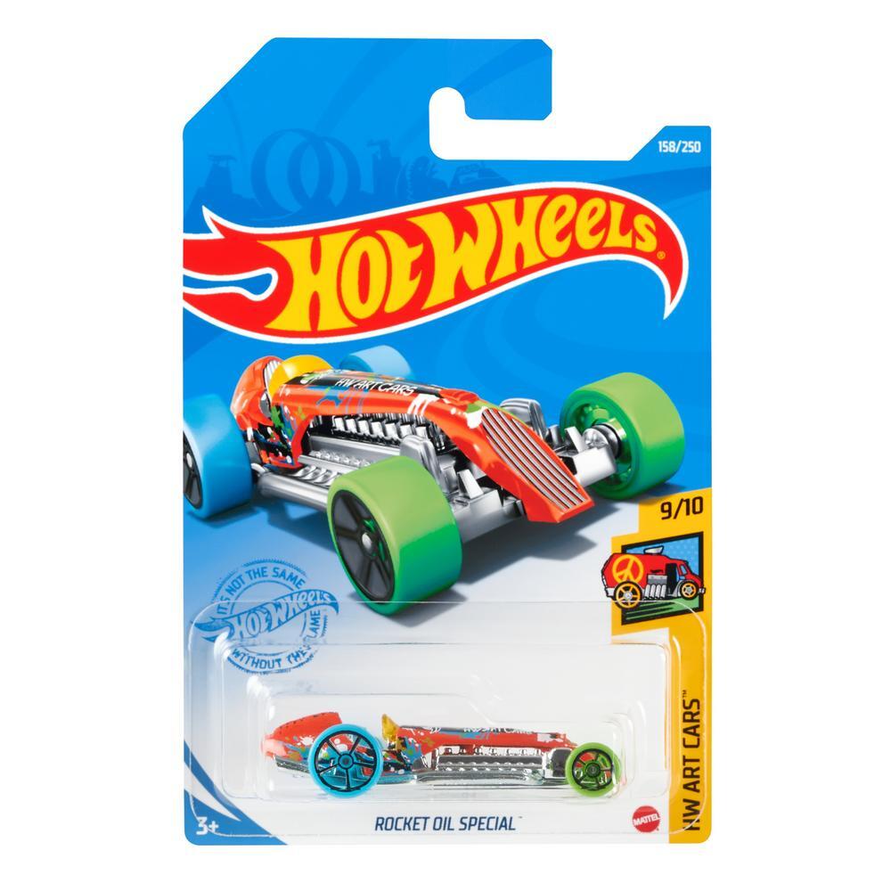 фото Машинка hot wheels коллекционная rocket oil special оранжевый/серебристый gtc33