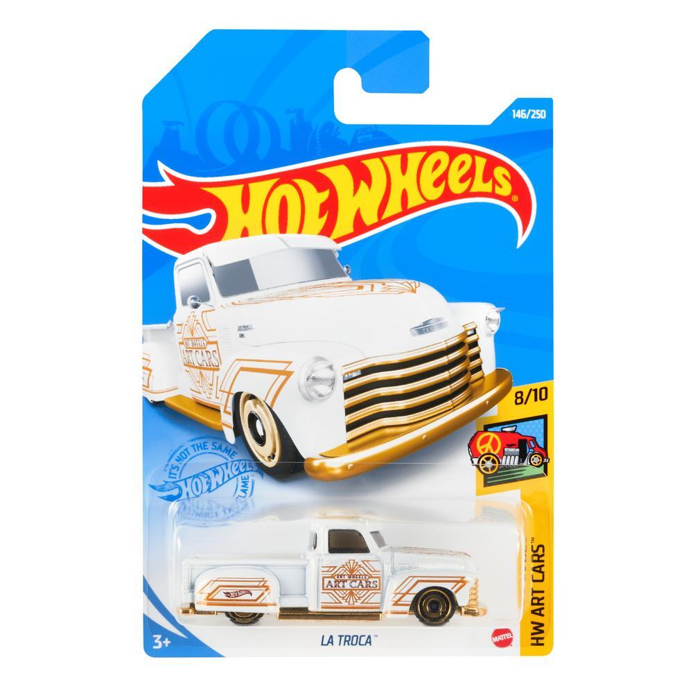 

Машинка Hot Wheels коллекционная LA TROCA белый/золотистый GTB97, GTB97