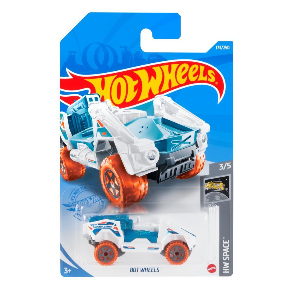 фото Машинка hot wheels коллекционная bot wheels белый/синий gtc02