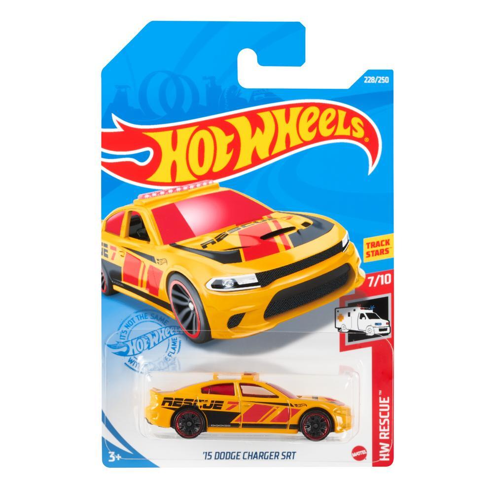 

Машинка Hot Wheels коллекционная 15 DODGE CHARGER SRT желтый GTB14, GTB14