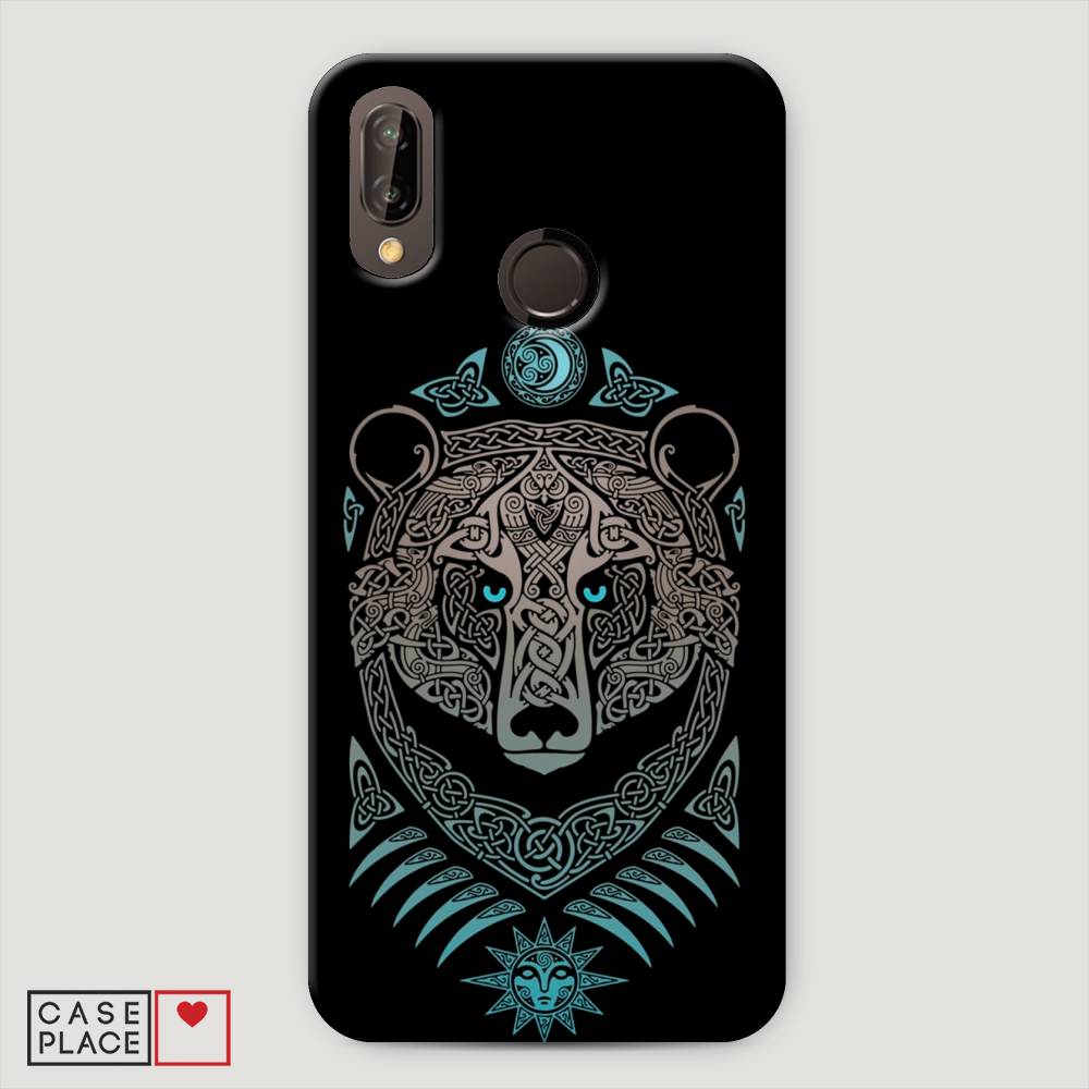 

Чехол Awog "Кельтский медведь" для Huawei P20 Lite, 64420-1