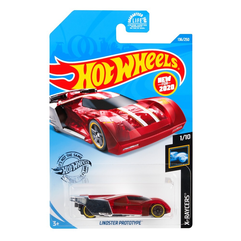 

Машинка Hot Wheels коллекционная LINDSTER PROTOTYPE красный GHB78, GHB78