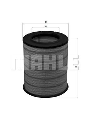 

Фильтр воздушный KNECHT LX 1281