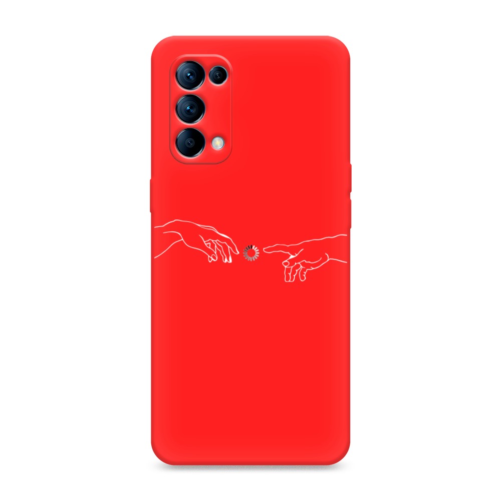 

Чехол Awog на Oppo Reno 5 "Загрузка творения", Разноцветный, 255253-1
