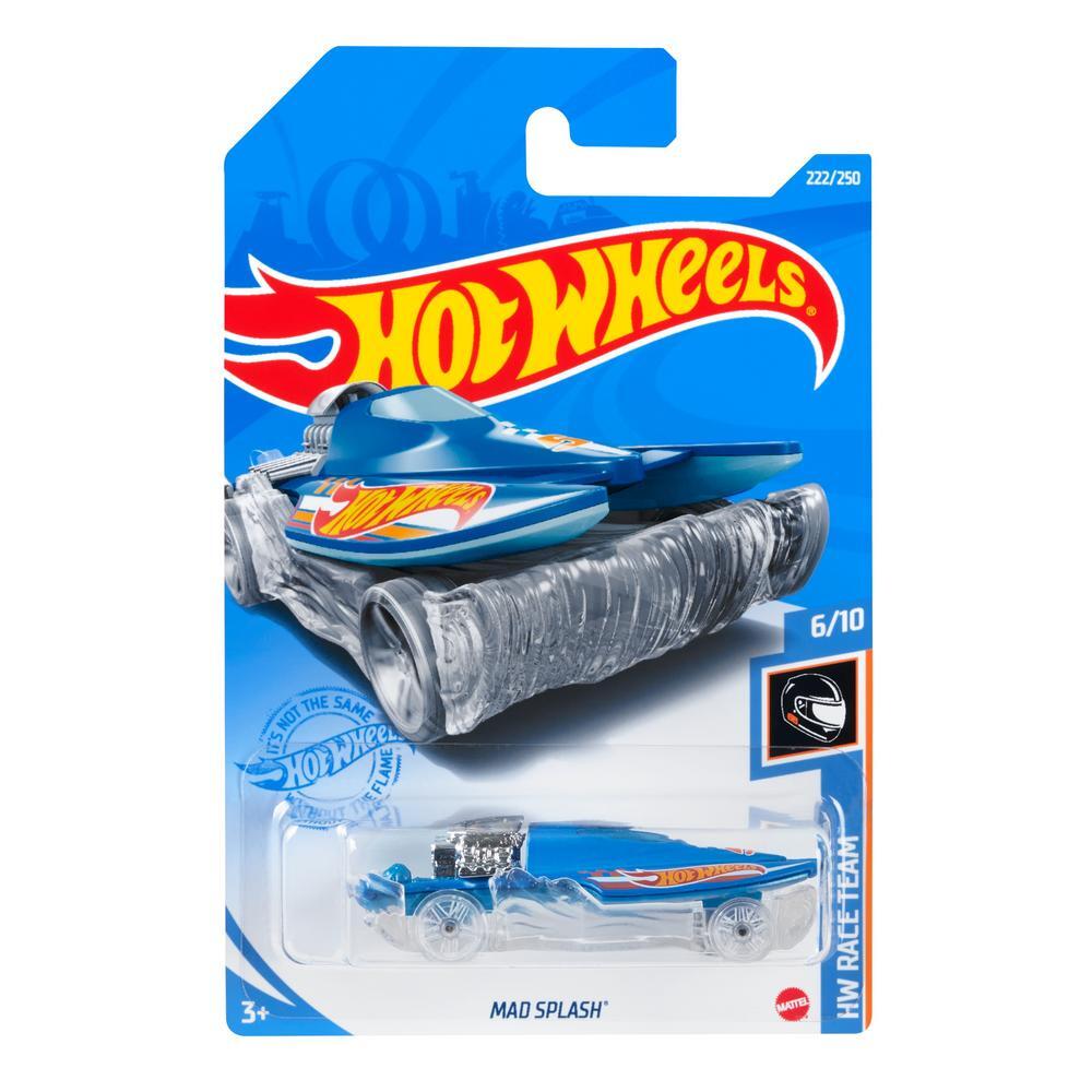 фото Машинка hot wheels коллекционная mad splash синий gry23