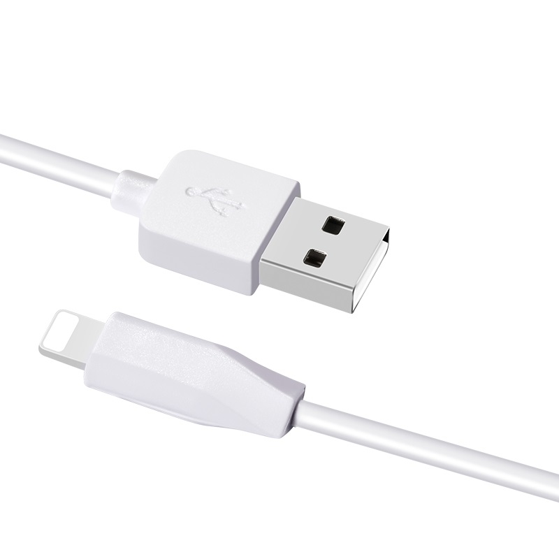 

Кабель Hoco X1 Rapid USB - Lightning, 2.1А, 1 м, белый, X1 Rapid