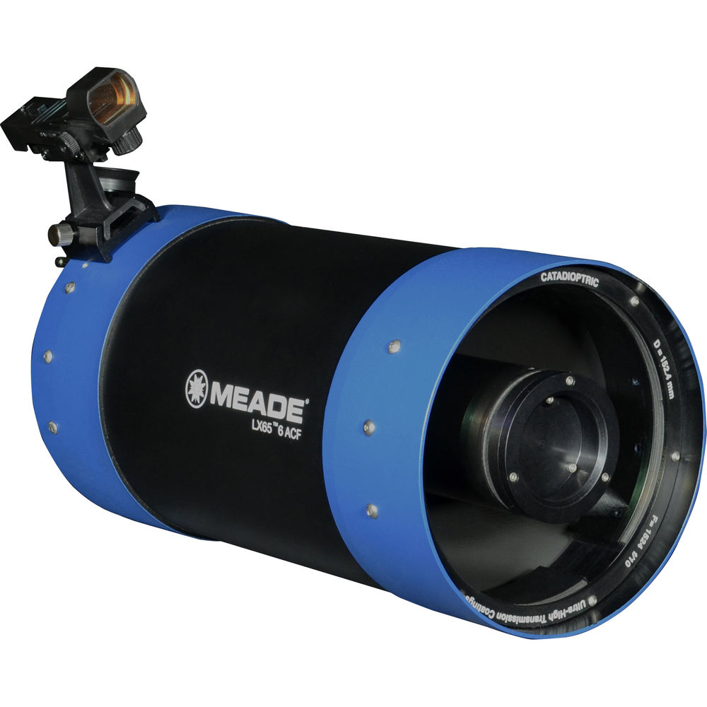 

Оптическая труба MEADE LX65 6" ACF OTA Only, Синий;черный, TP228013