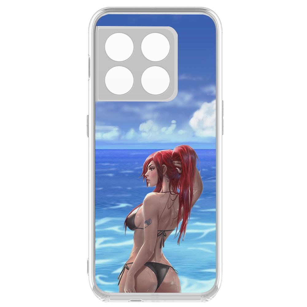 

Чехол-накладка Krutoff Clear Case Купальник женский для OnePlus 10 Pro