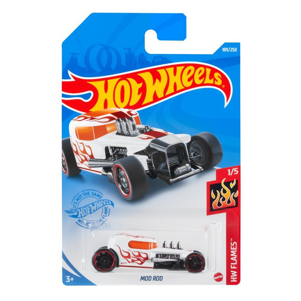 

Машинка Hot Wheels коллекционная MOD ROD белый GTC12, GTC12