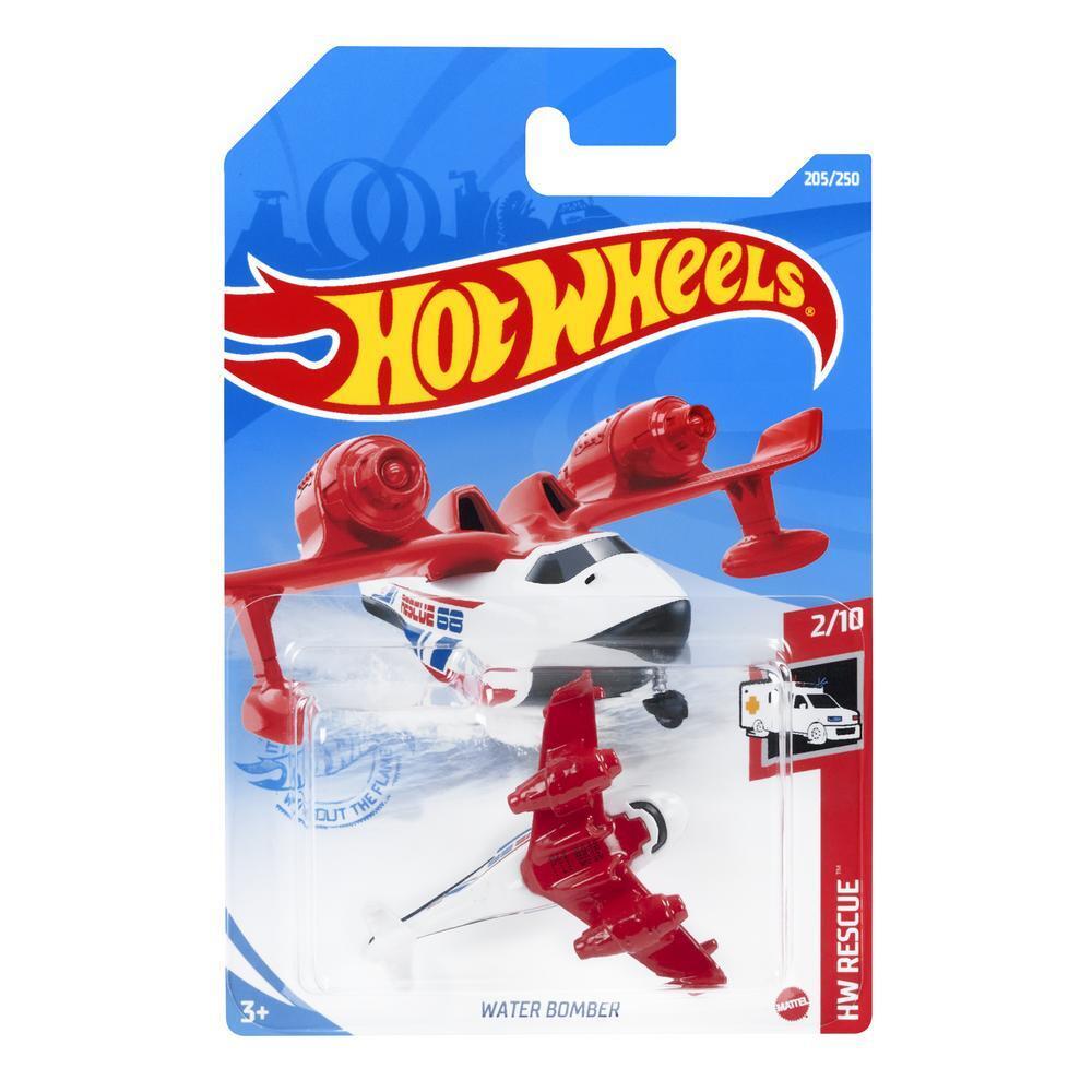 

Машинка Hot Wheels коллекционная WATER BOMBER красный/белый GTB83, GTB83