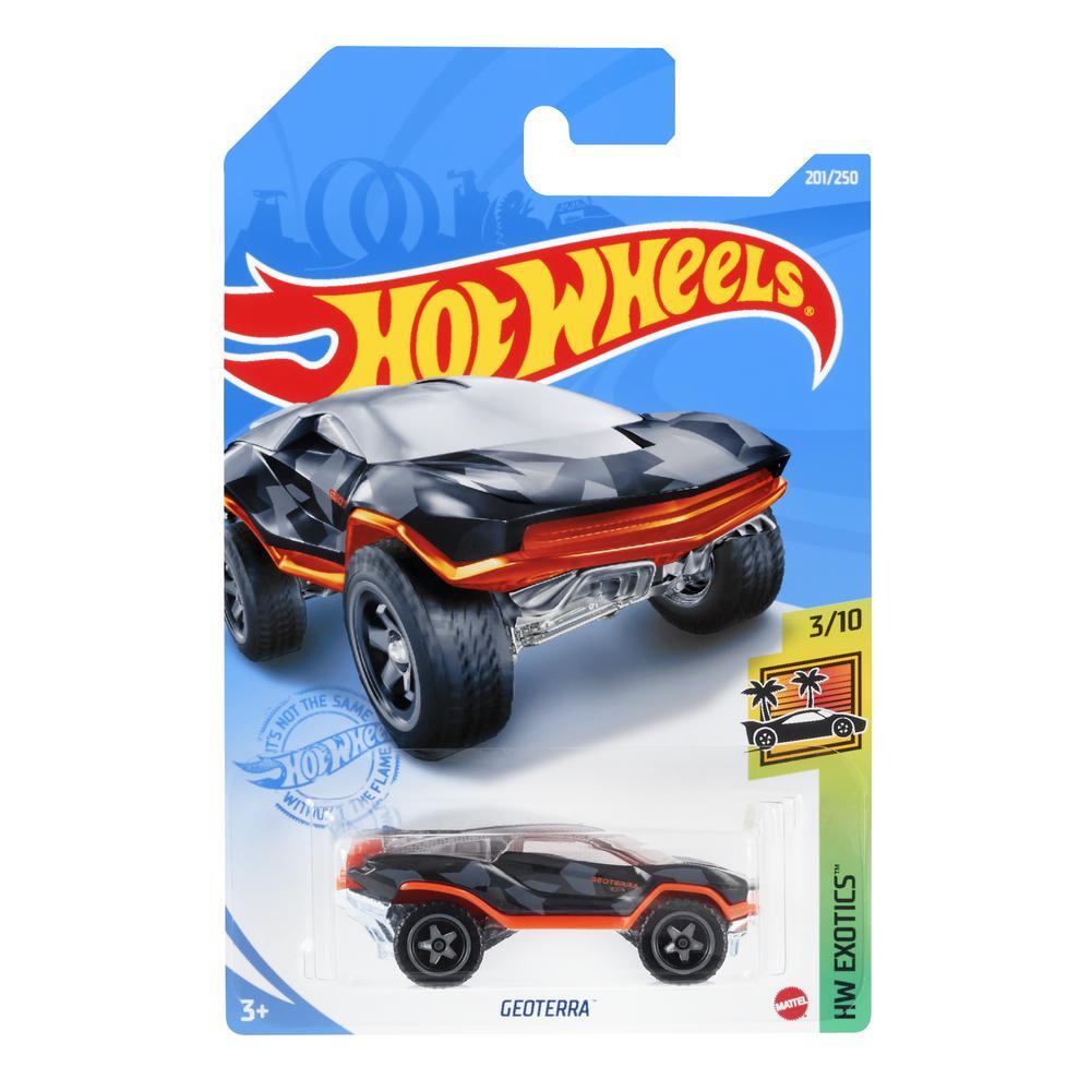 

Машинка Hot Wheels коллекционная GEOTERRA черный/оранжевый GTC04, GTC04