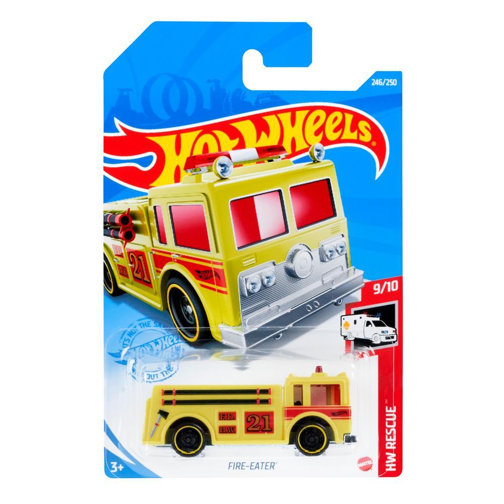 

Машинка Hot Wheels коллекционная FIRE-EATER желтый GTB15, GTB15