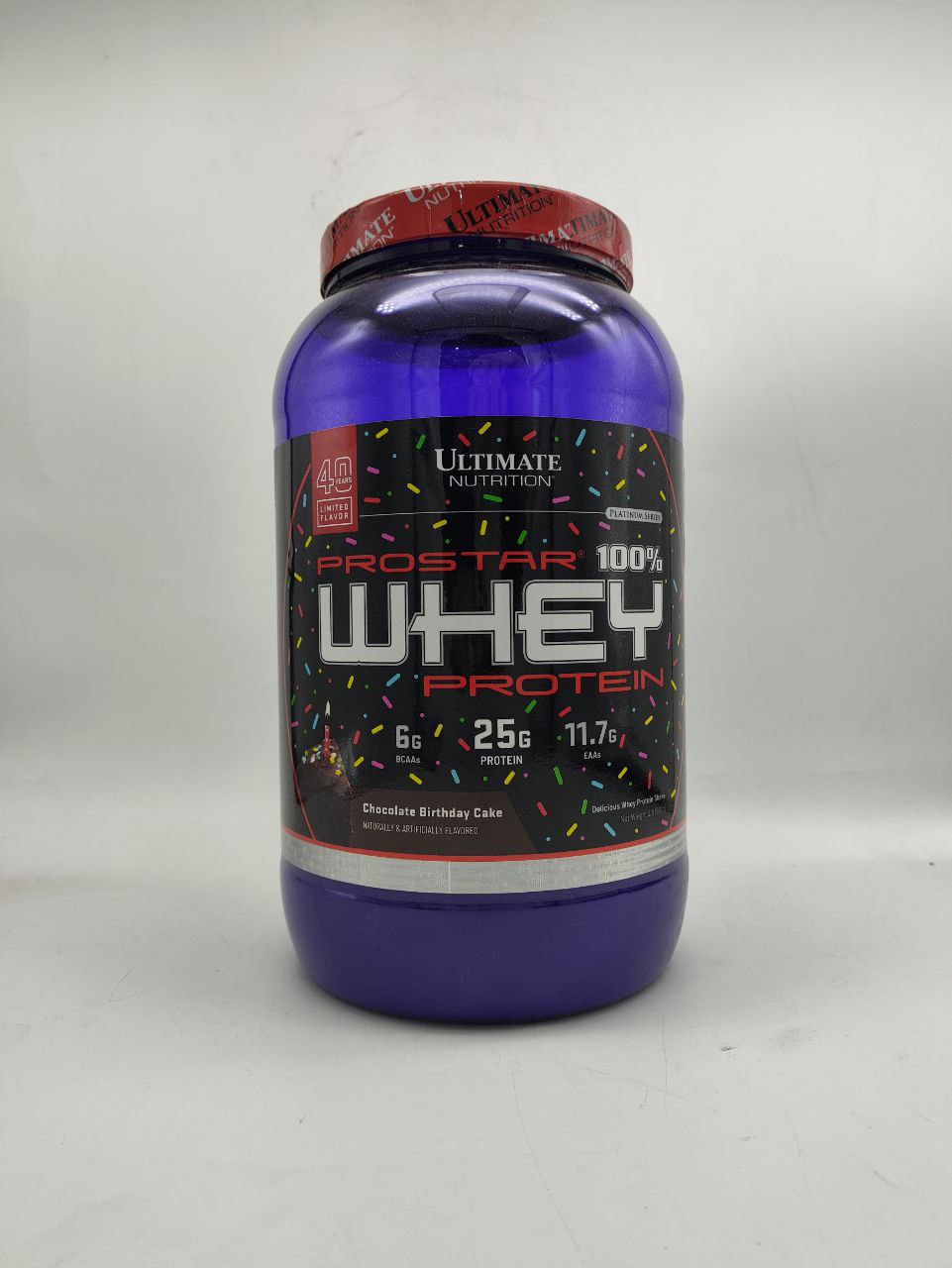 Протеин Ultimate Nutrition, Prostar 100% Whey Protein 2lb 907 г, Chocolate Birthday Cake