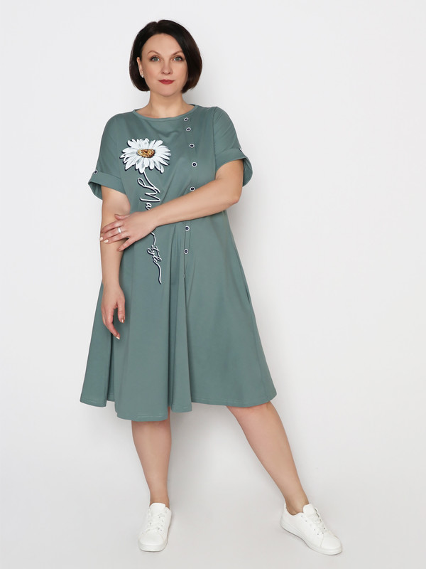 

Платье женское Fashion Margo П 165 хаки 70 RU, П 165
