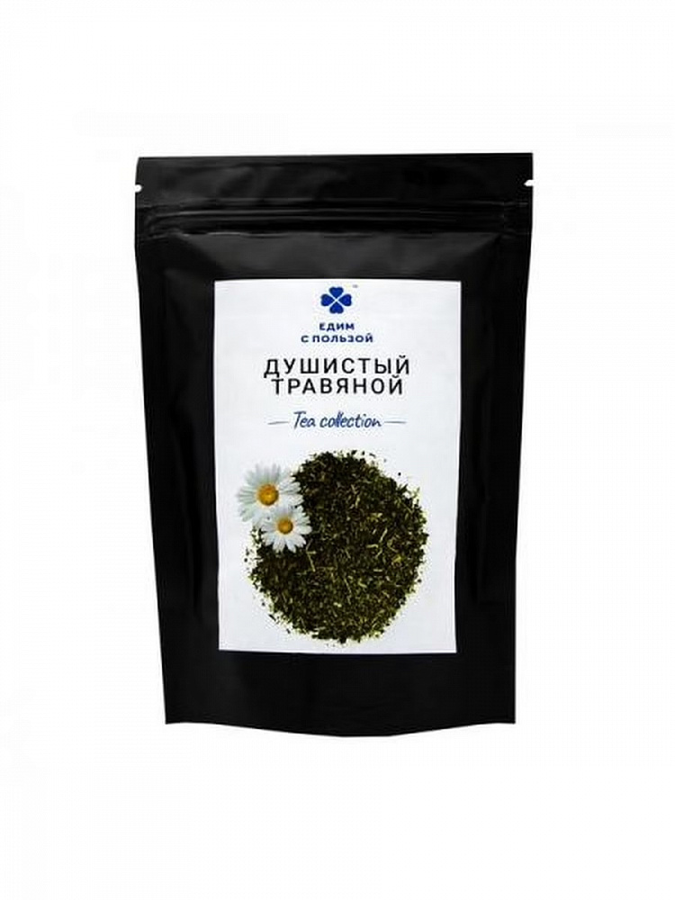 

Чай Едим с пользой Душистый травяной, 50 г, 436786