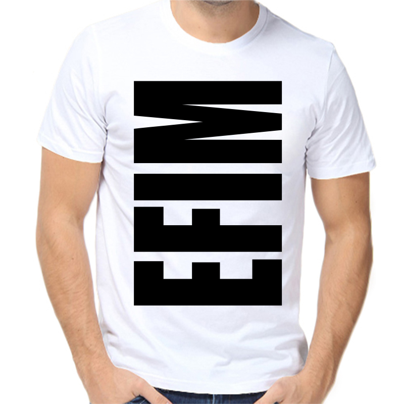 

Футболка мужская белая 46 р-р Ефим, Белый, fm_efim