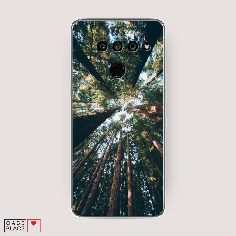фото Чехол awog "лес 18" для lg v50 thinq