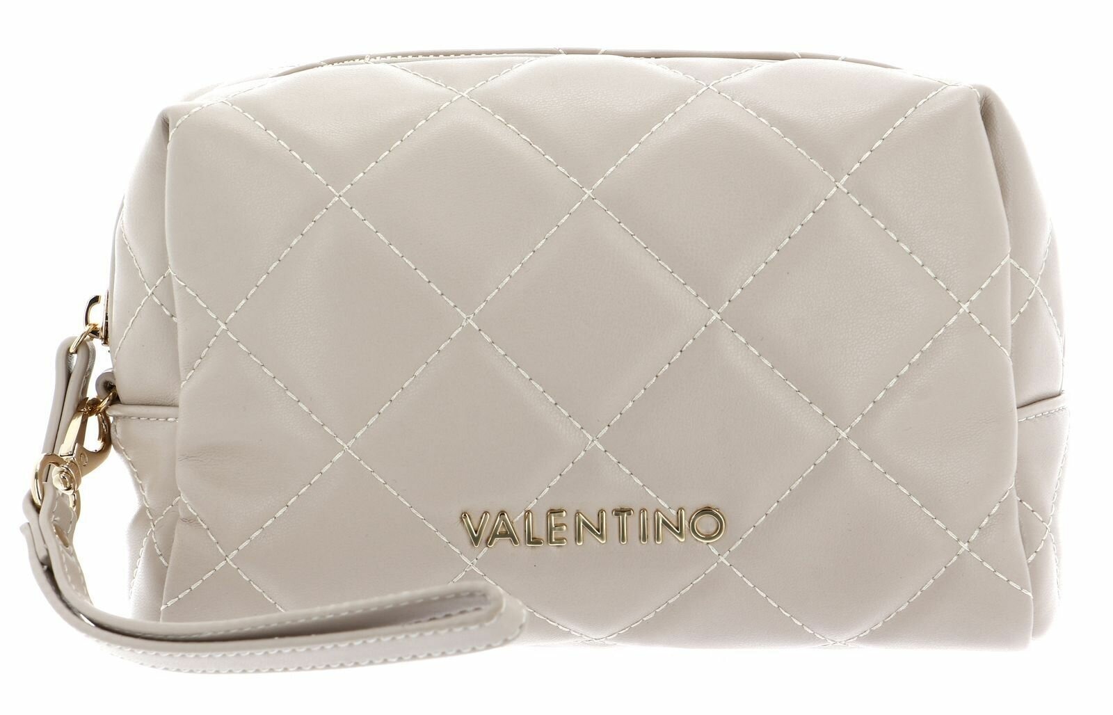 Косметичка женская Valentino VBE3KK548 Ecru бежевая, 14х20х8 см