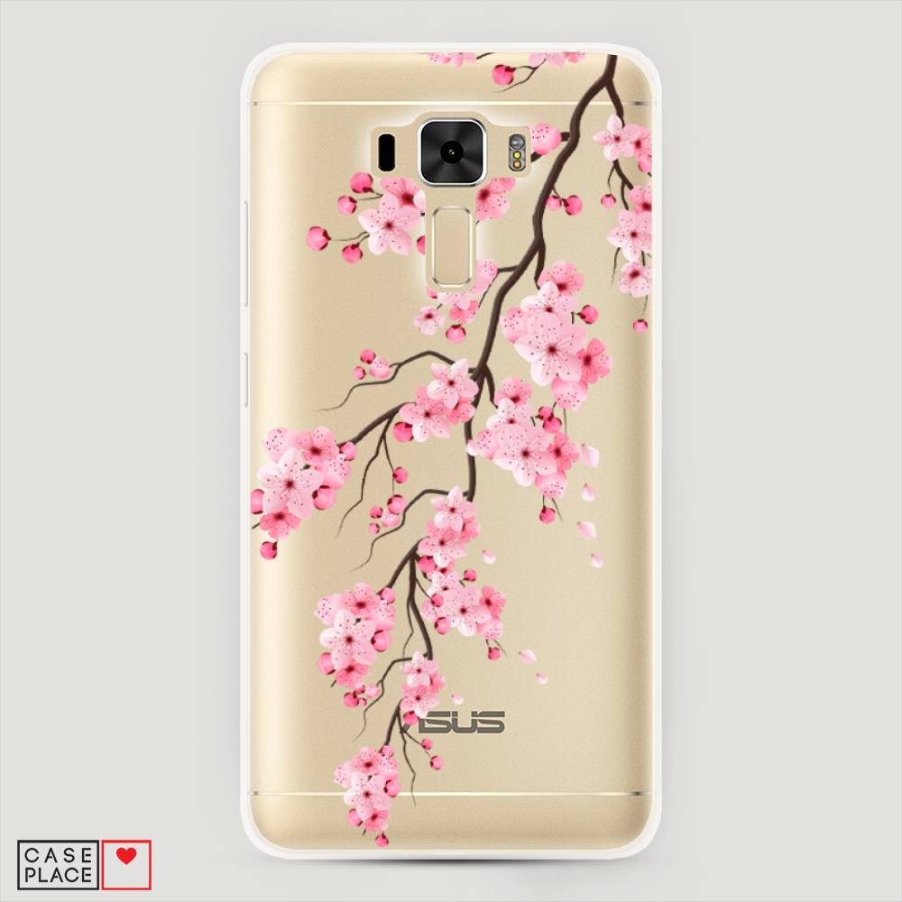 фото Чехол awog "розовая сакура" для asus zenfone 3 laser zc551kl