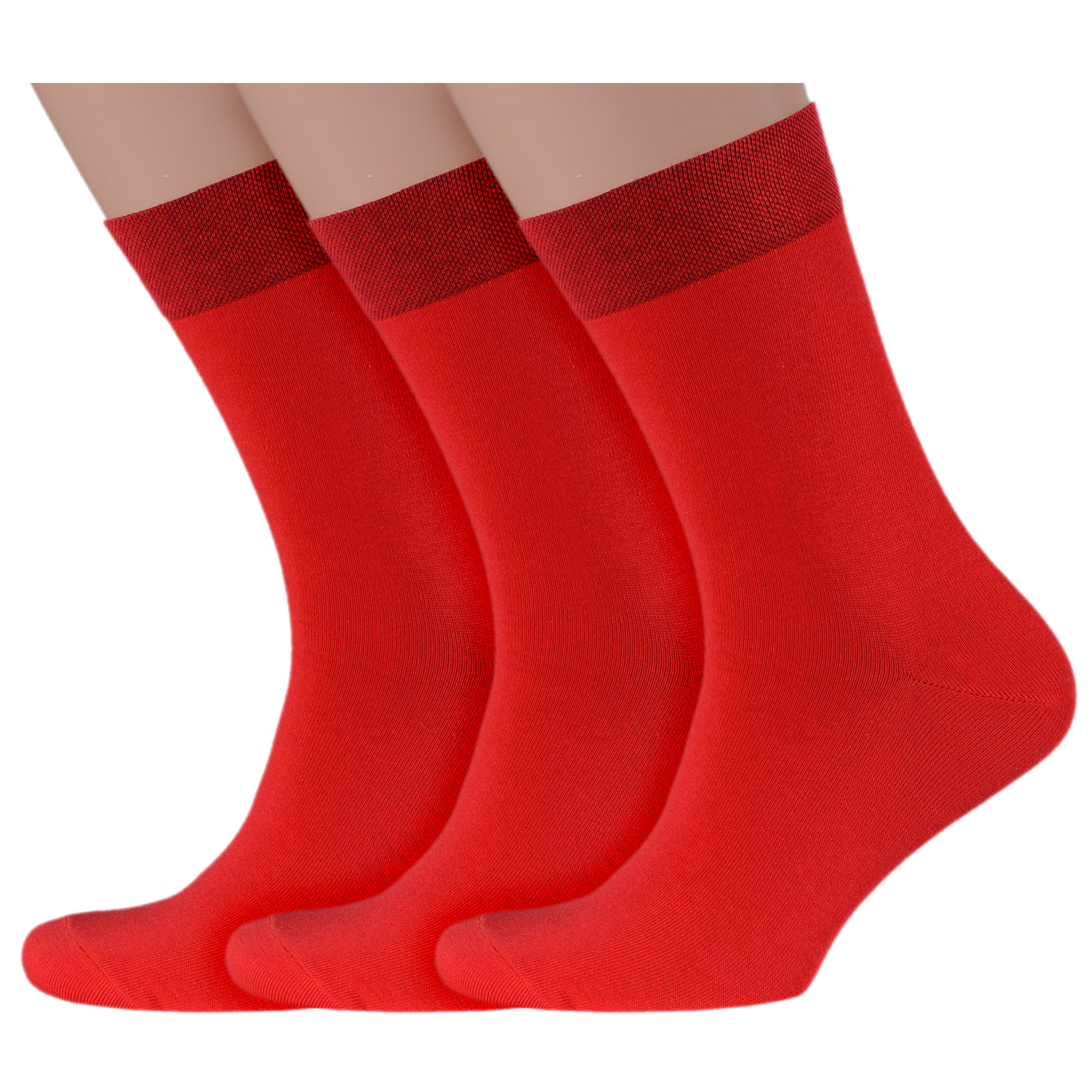 Комплект носков мужских Нева-Сокс 3-В-121 красных 31