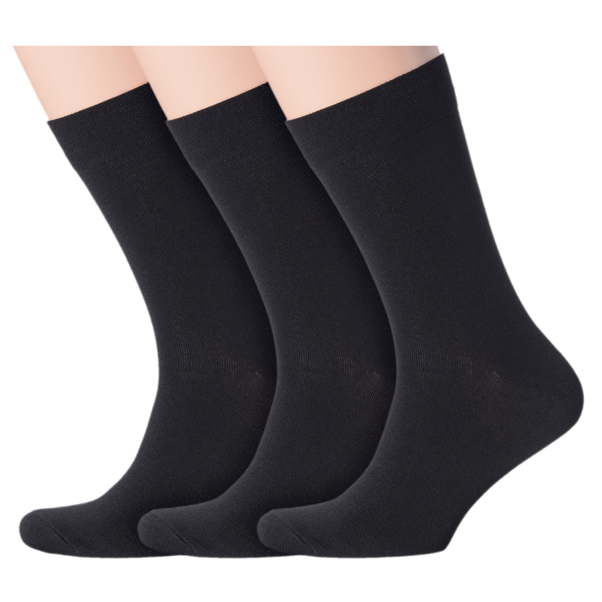 Комплект носков мужских Нева-Сокс 3-В-121 черных 29