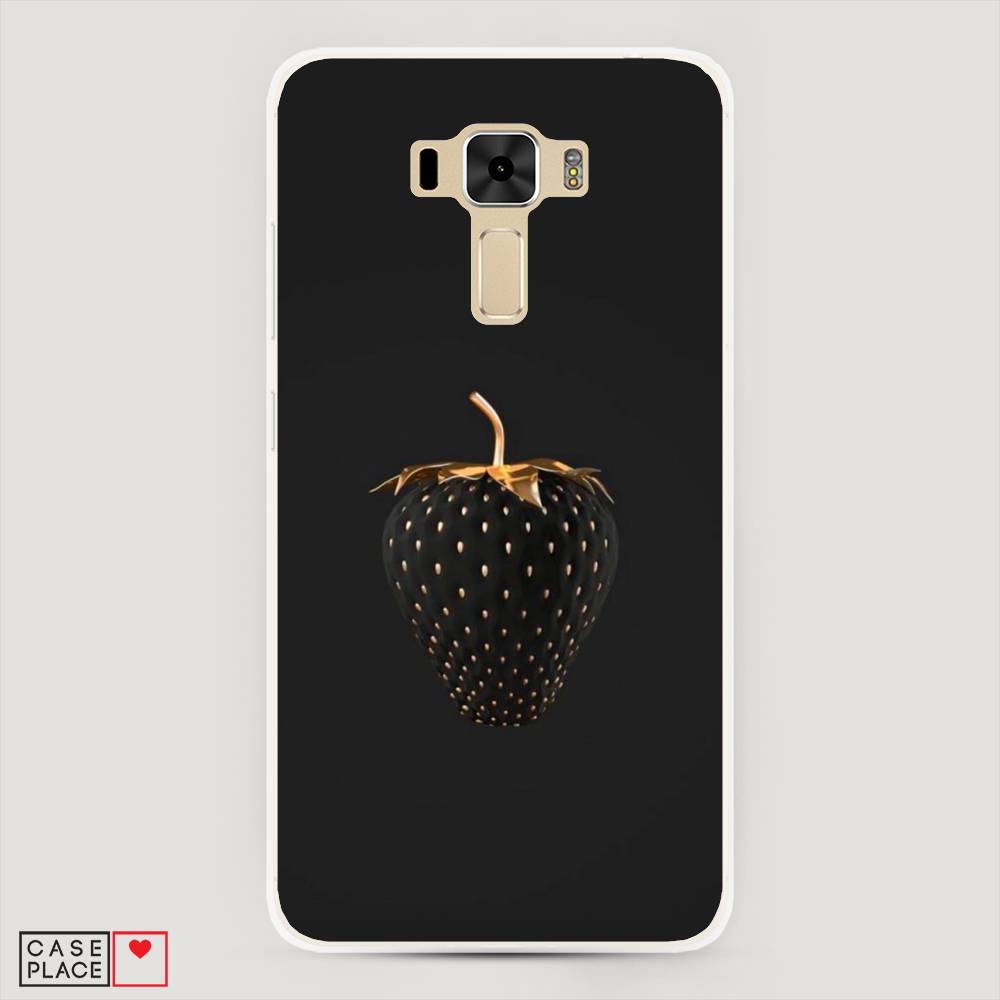 

Чехол Awog "Черно-золотая клубника" для Asus Zenfone 3 Laser ZC551KL, 40850-10