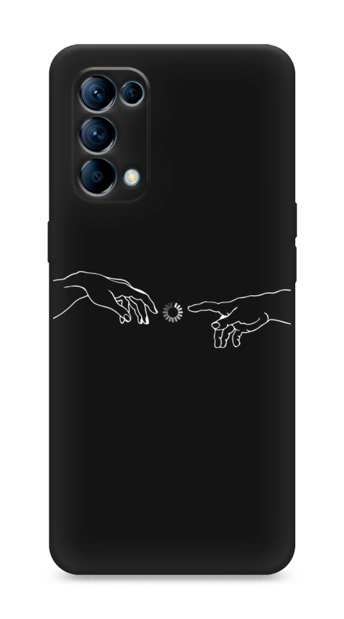 

Чехол Awog на Oppo Reno 5 "Загрузка творения", Разноцветный, 255252-1