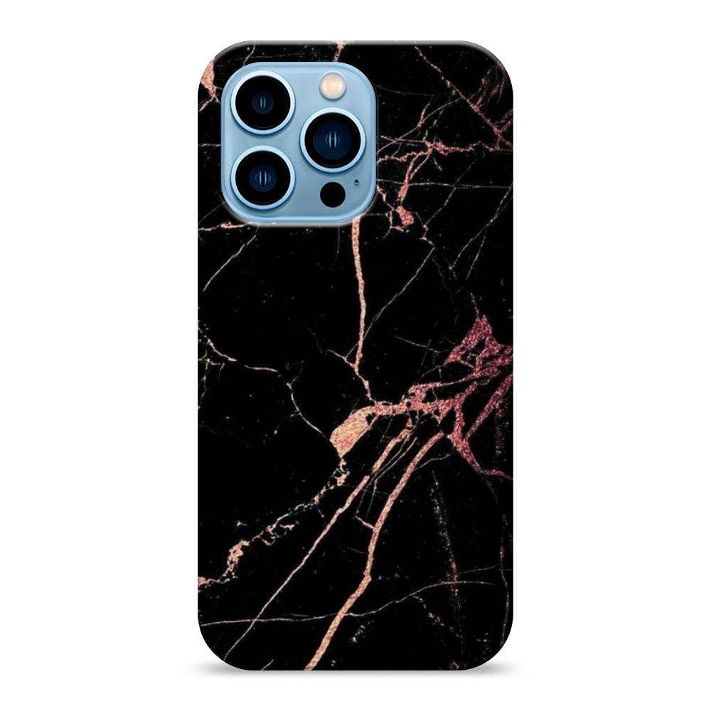 

Пластиковый чехол "Мрамор розовое золото" на Apple iPhone 13 Pro, 14320-2
