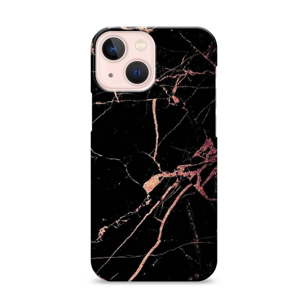 

Пластиковый чехол "Мрамор розовое золото" на Apple iPhone 13 mini, 14120-2