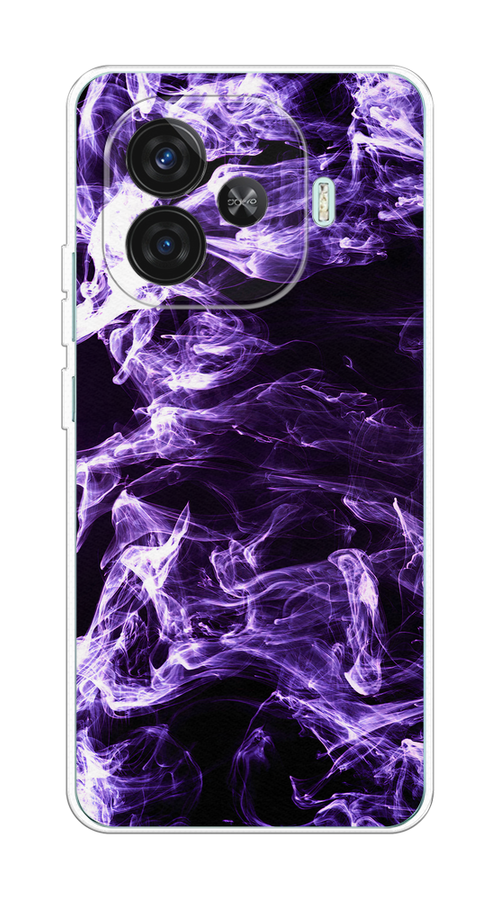 

Чехол на Vivo iQOO Z9 Фиолетовый дым, Фиолетовый;белый;черный, 2612150-1