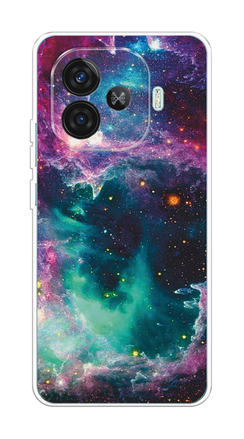 

Чехол на Vivo iQOO Z9 Звездные облака, Розовый;бежевый, 2612150-1