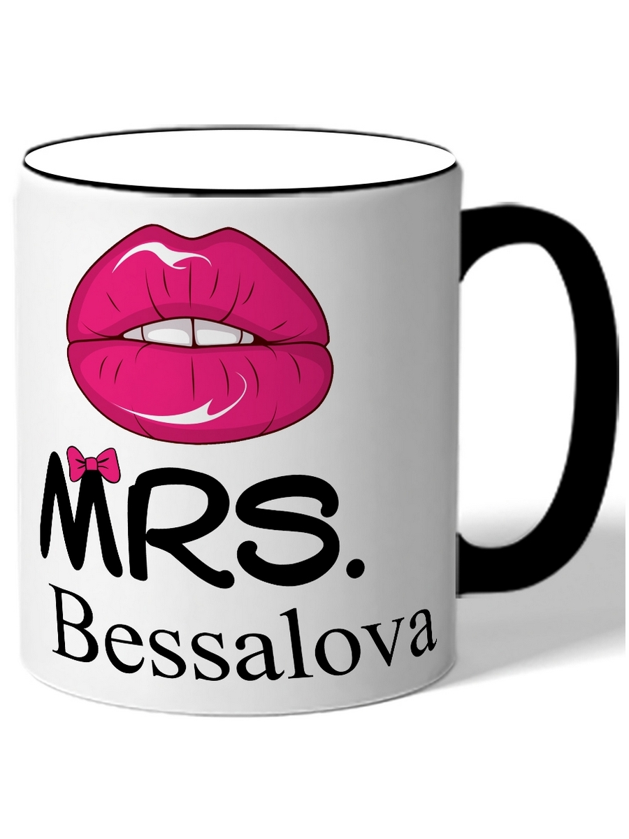 фото Кружка drabs mrs. bessalova губы