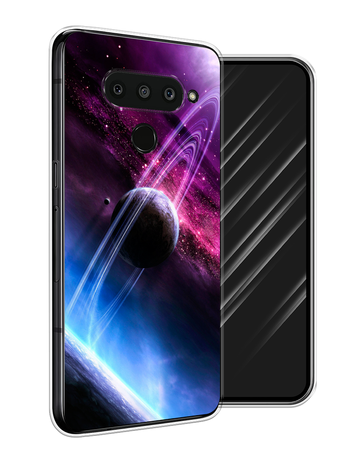 

Чехол Awog на LG V50 ThinQ "Космос 17", Черный;фиолетовый, 83850-4
