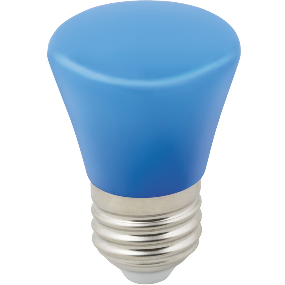 Volpe Лампа декоративная светодиодная LED-D45-1W/BLUE/E27/FR/С BELL UL-00005639