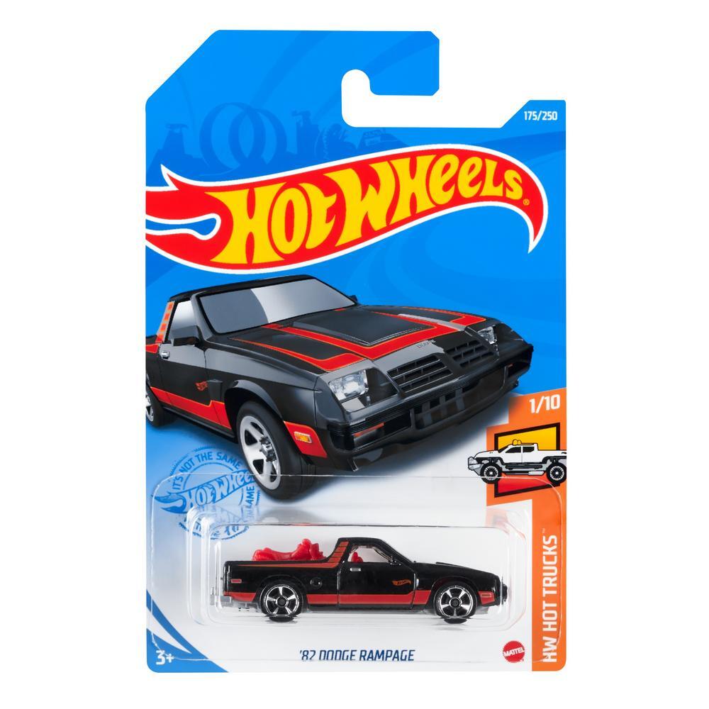

Машинка Hot Wheels коллекционная 82 DODGE RAMPAGE черный GTC05, GTC05
