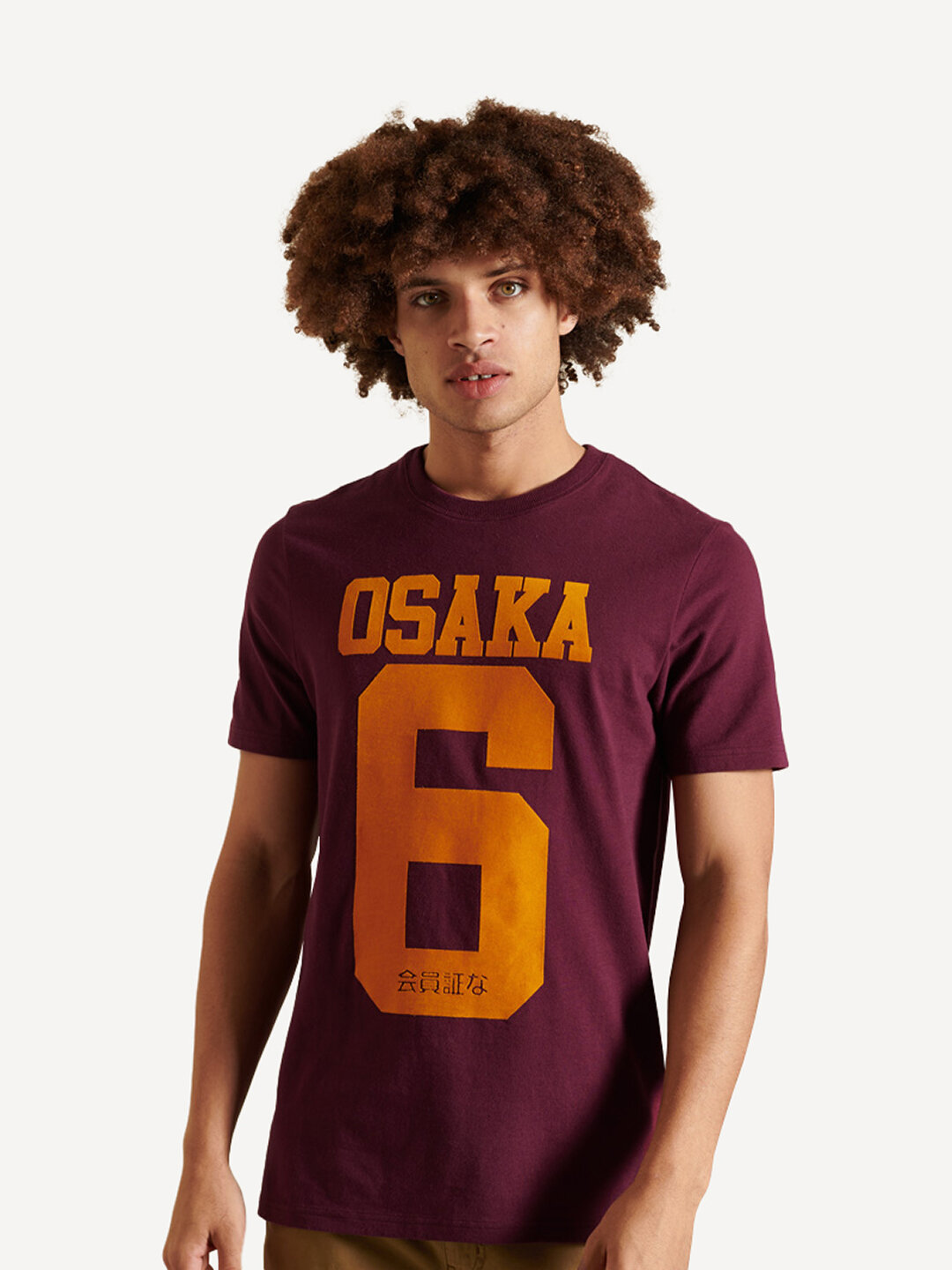 

Футболка мужская Superdry OSAKA TEE красная 2XL, OSAKA TEE