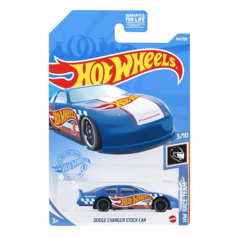 фото Машинка hot wheels коллекционная dodge charger stock car синий gry20