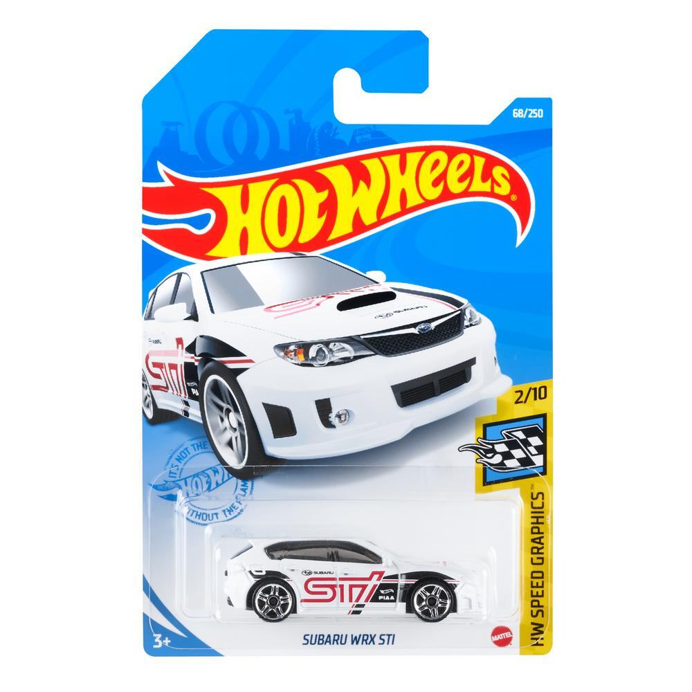 

Машинка Hot Wheels коллекционная SUBARU WRX STI белый GTB98, GTB98
