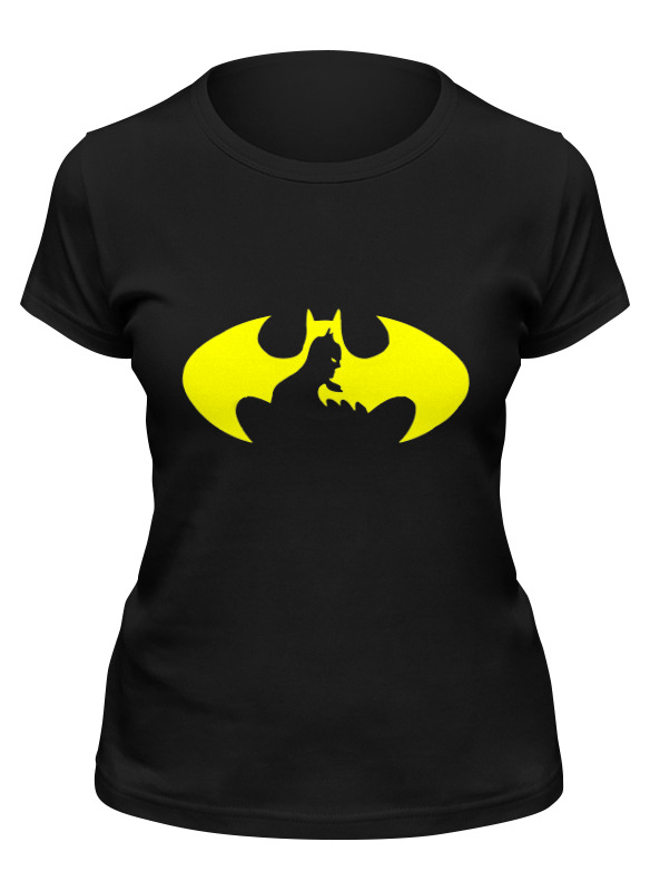 

Футболка женская Printio Бэтмен (batman) черная 2XL, Черный, Бэтмен (batman)