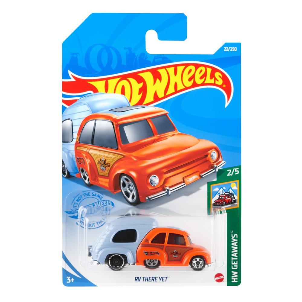 фото Машинка hot wheels коллекционная rv there yet оранжевый/голубой gtc36