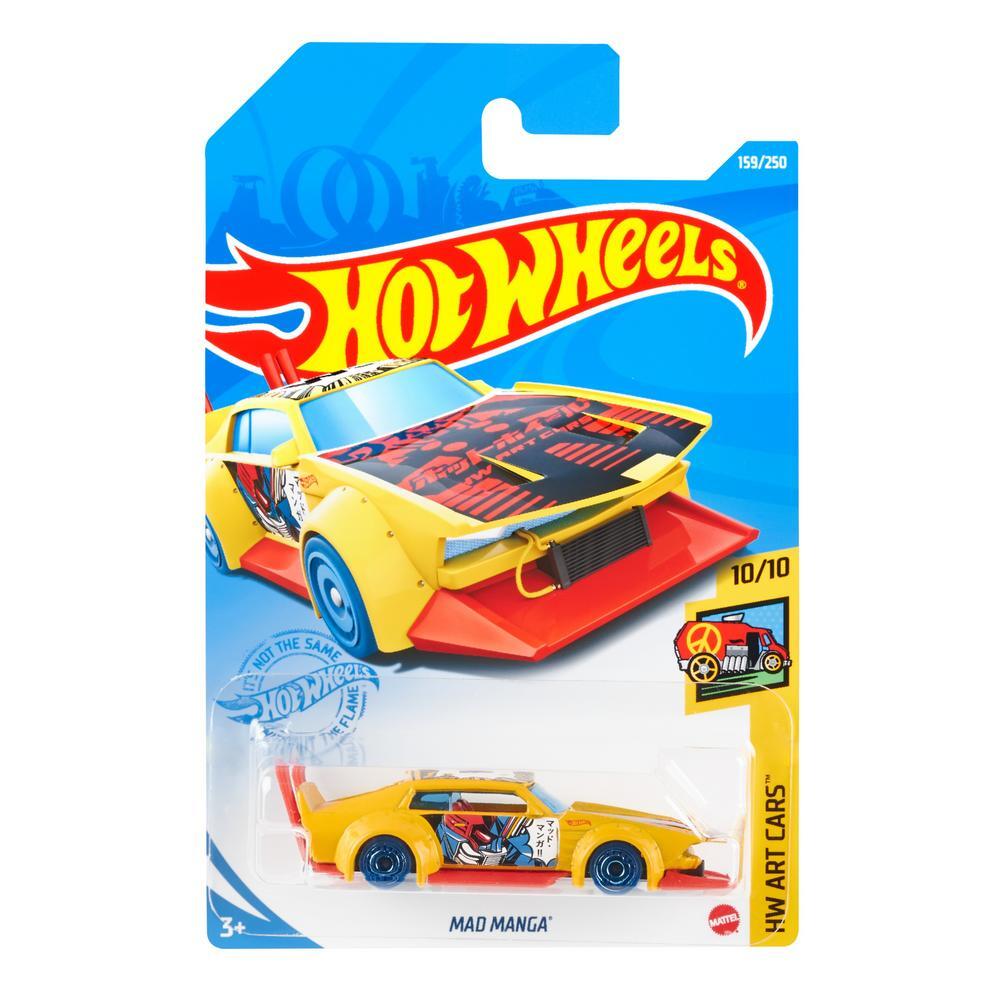 

Машинка Hot Wheels коллекционная MAD MANGA желтый GRY39, GRY39