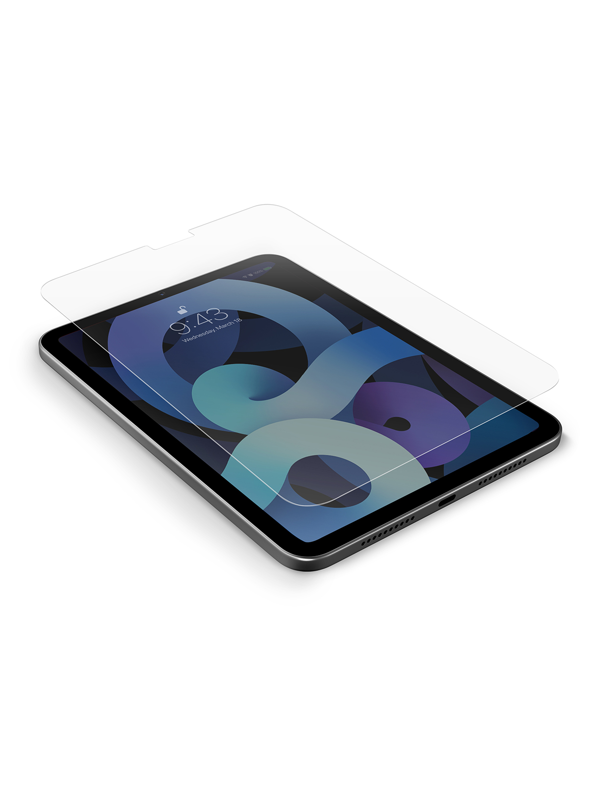 Стекло Uniq для iPad Pro 11 (2018/21/22)/Air 10.9 (2020/22) OPTIX Clear